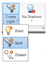 Create a light in AutoCAD 2010
