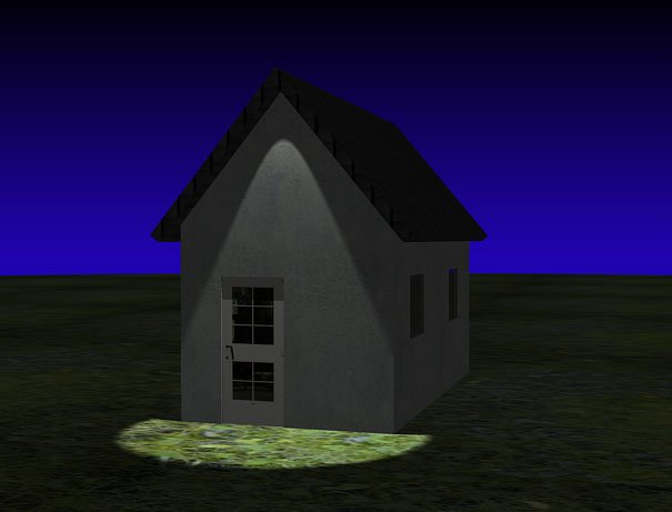 Spotlight Rendering in AutoCAD 2010
