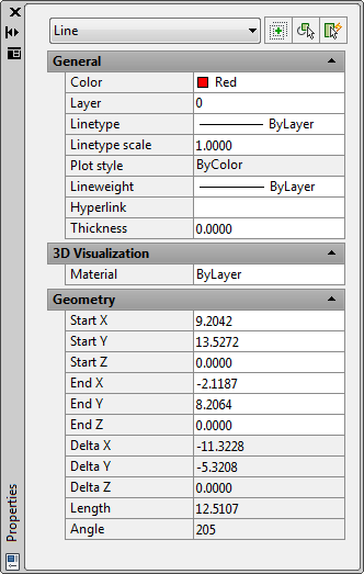 Line Properties